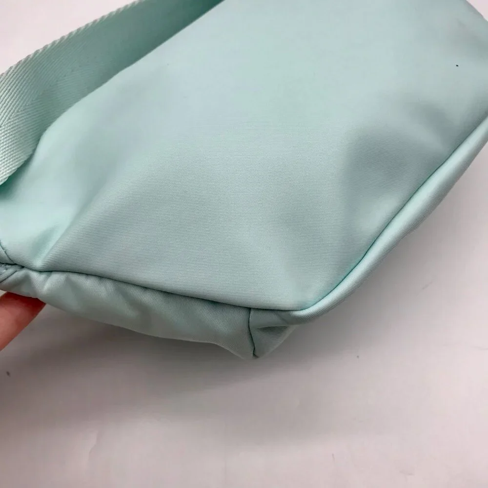 Stoney Clover Lane Sky Blue Nylon Jumbo Fanny Pack - Picture 9 of 10